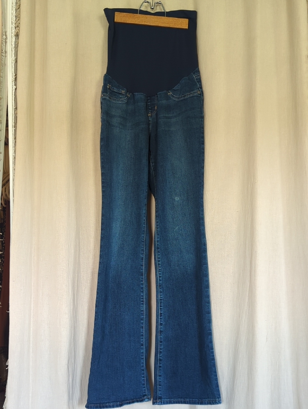 indigo Blue Maternity Dark Blue Bootcut Jeans